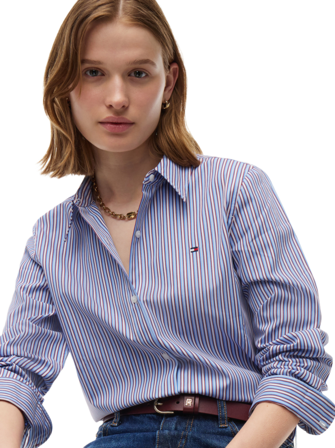 Tommy Hilfiger Regular-Fit Hemdbluse bei Robert Ley