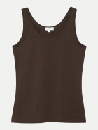 s.Oliver RED LABEL Basic Tanktop 8944-BROWN bei Robert Ley