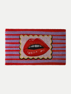Giftcompany Fussmatte Lippen - 45x1,5x75 cm lila Lippen-lila Lippen bei Robert Ley