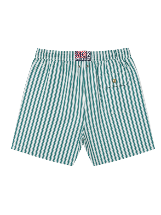 MC2 Saint Barth Regular-Fit Badeshorts aus Leinen bei Robert Ley