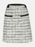 Riani Rock mit Karomuster 143-offwhite patterned bei Robert Ley