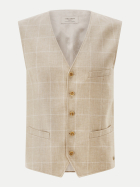 CARL GROSS Modern-Fit Weste CG Wilson 21-hellbeige bei Robert Ley