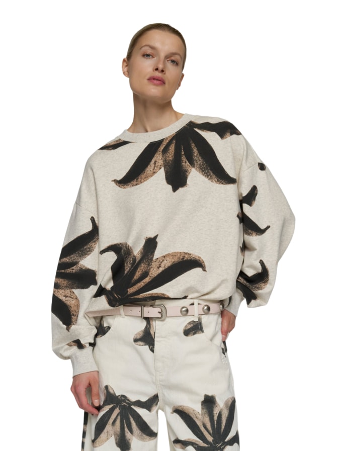 10 Days Sweatshirt mit Flowerprint bei Robert Ley
