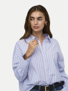 Only Hemdbluse ONLOREGON Gestreift 212030016-Dusty Blue/FIG bei Robert Ley