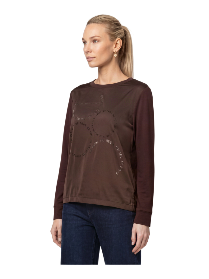 Monari Blusenshirt mit Schmuckdetails bei Robert Ley