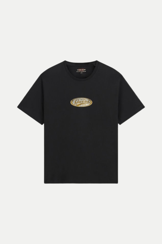 Guess T-Shirt mit Logo-Print bei Robert Ley