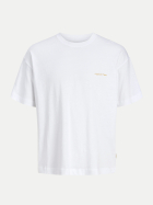 JACK & JONES T-shirt mit Rundhalsausschnitt 177627004-Bright White/W. BANDANA bei Robert Ley