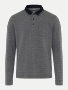 Brax Langarm Poloshirt PHARELL 23-navy bei Robert Ley