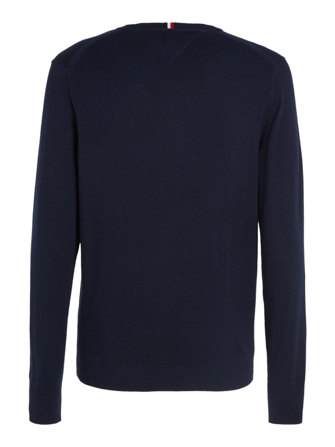 Tommy Hilfiger Strickpullover mit Logo-Stitching bei Robert Ley
