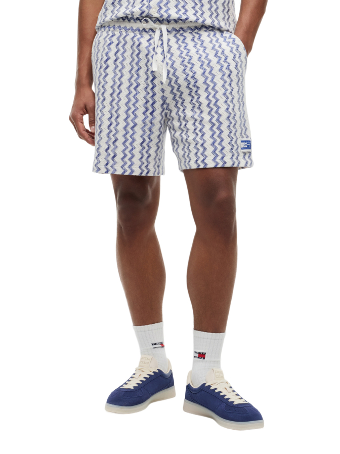 Tommy Jeans Shorts mit Logo-Label bei Robert Ley