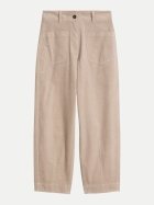 Marc O'Polo Barrel-Samthose aus Organic Cotton Stretch 0660-Chalky Mauve bei Robert Ley