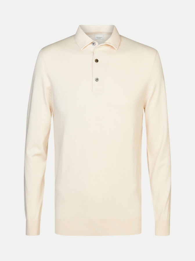 PROFUOMO Poloshirt mit One-Piece-Kragen bei Robert Ley