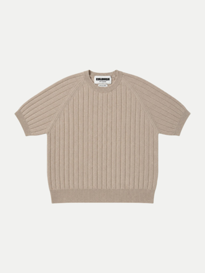 Colorush Kaschmirshirt BLANC BOXY TEE bei Robert Ley
