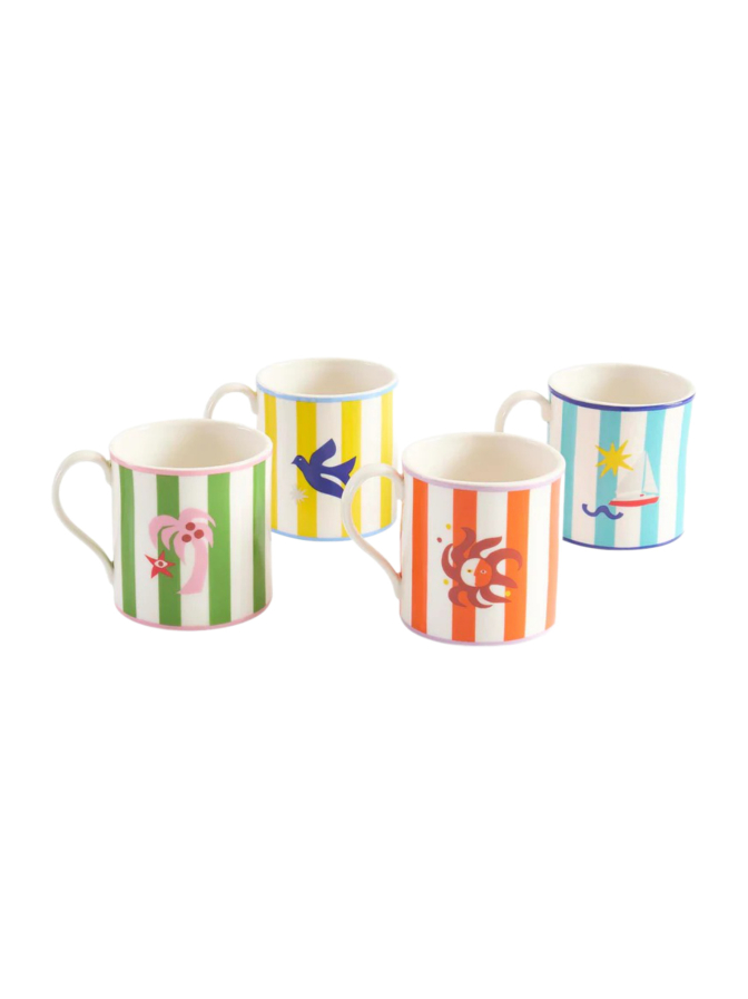 Jonathan Adler Tassen Playa 4er-Set bei Robert Ley