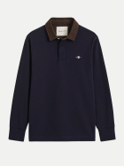 Gant Rugger mit Cordkragen 433-EVENING BLUE bei Robert Ley