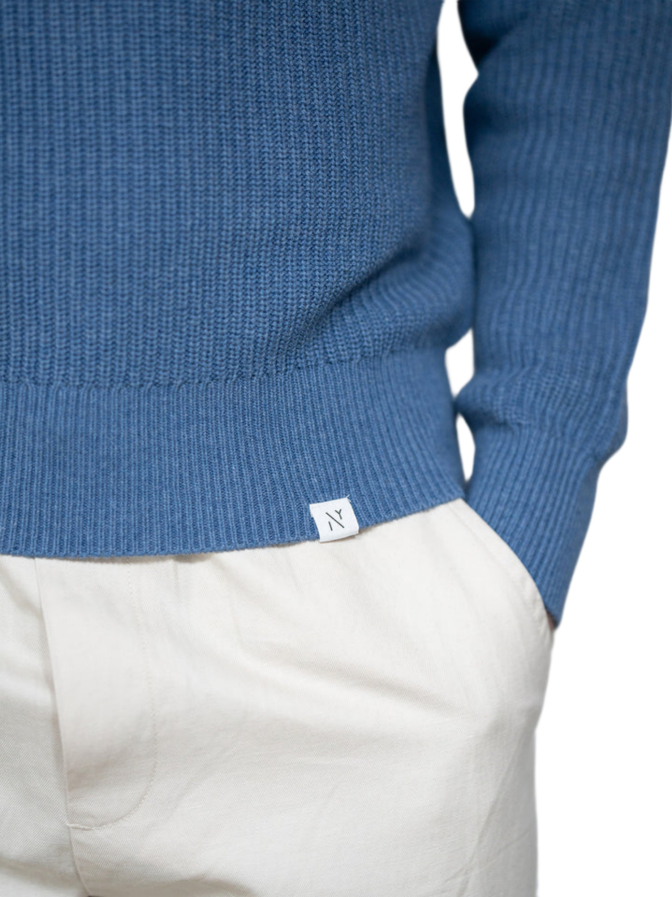 Nowadays Halbcardigan-Struktur Pullover bei Robert Ley