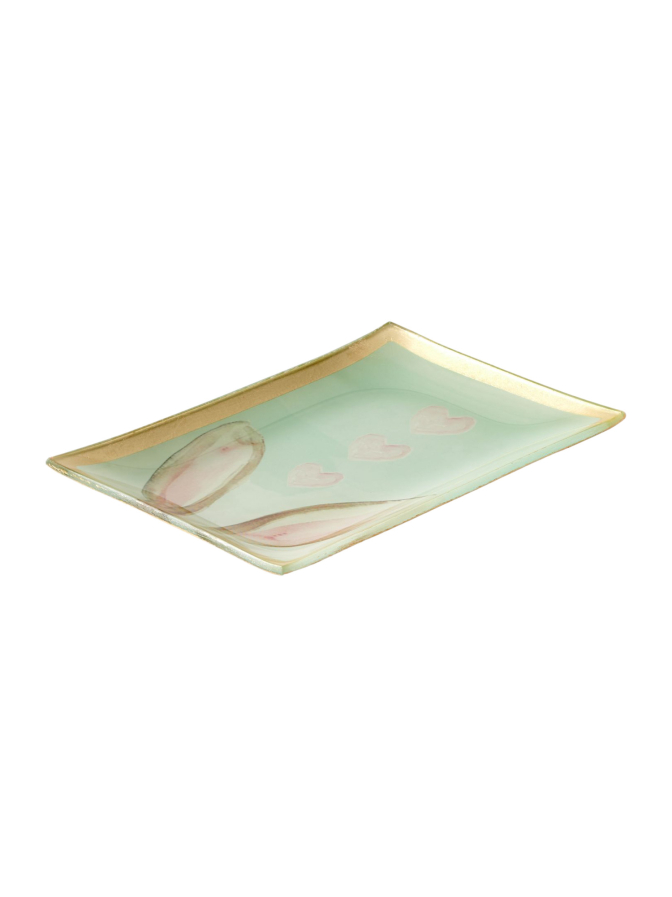 Giftcompany Glasteller Love Plates M 10x1x14cm bei Robert Ley