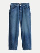 Opus Pants Barrel Jeans Melly twisted 70311-mid blue bei Robert Ley