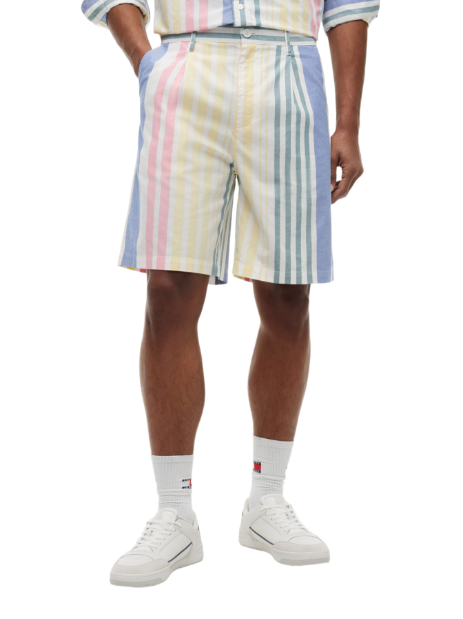 Tommy Jeans Shorts mit Streifenmuster bei Robert Ley