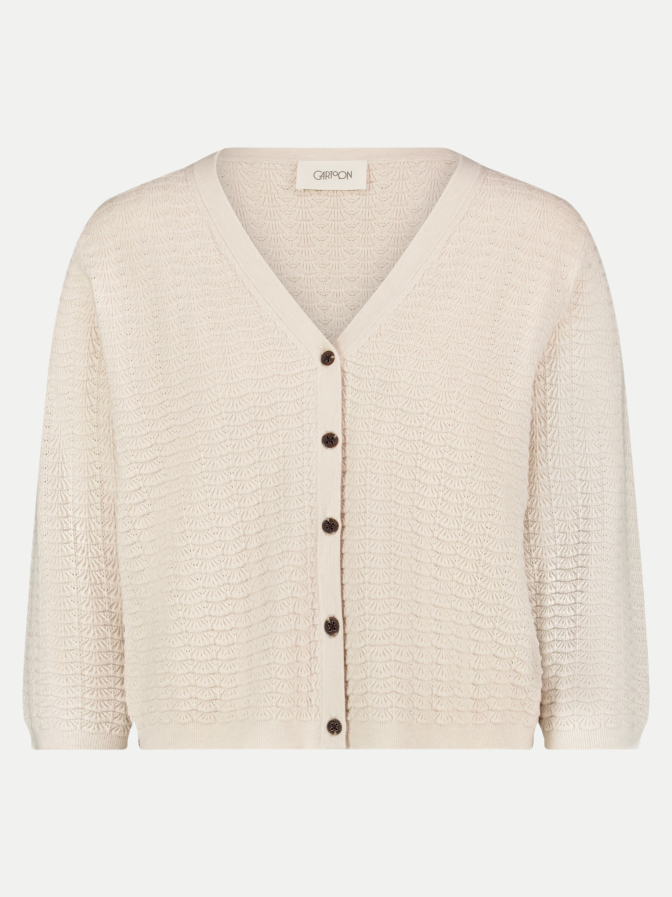 Cartoon Strick-Cardigan mit 3/4 Arm bei Robert Ley