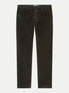 Closed Slim-Fit Jeans Clifton True 609-Dark olive green bei Robert Ley
