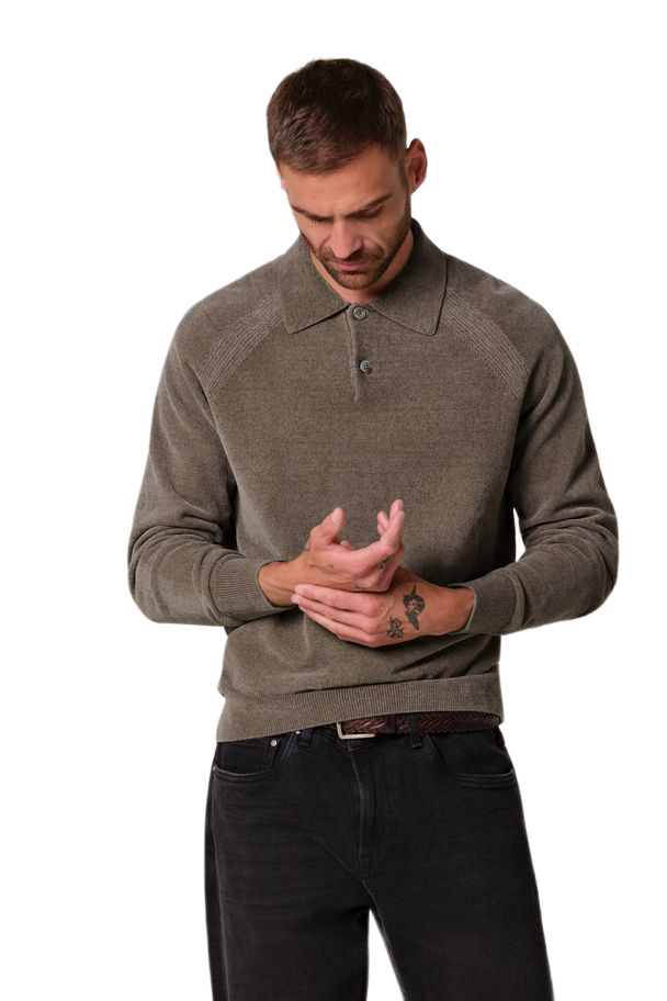 PROFUOMO Pullover mit Polokragen bei Robert Ley