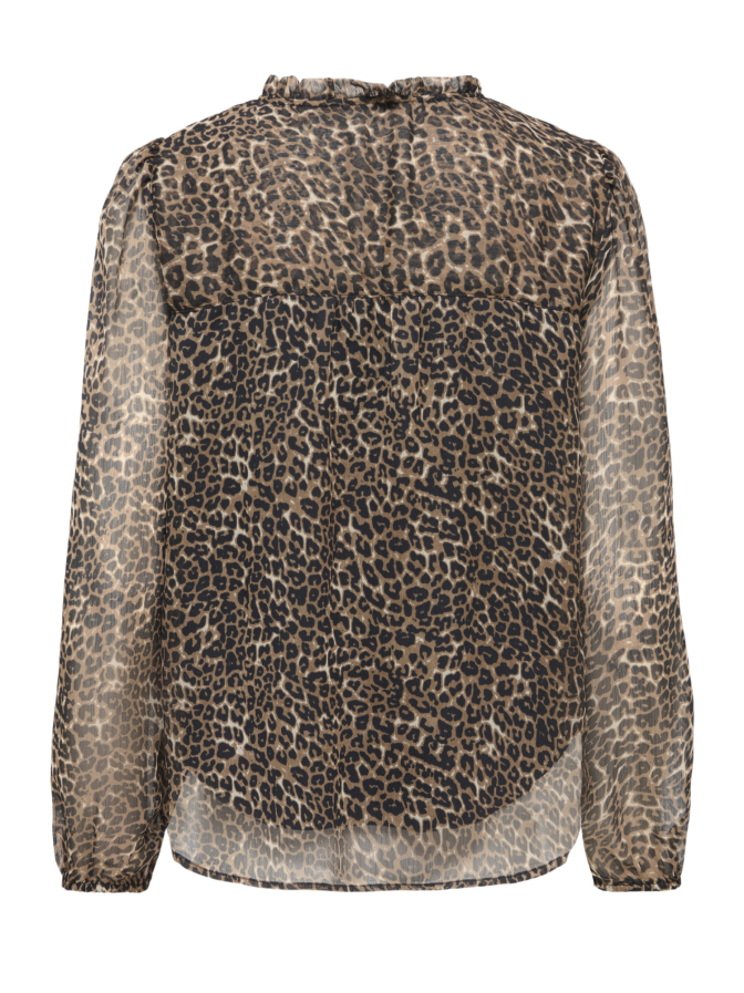 Only Gemusterte Bluse bei Robert Ley