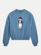 Polo Ralph Lauren Sweatshirt mit Logoprint camp blue bei Robert Ley
