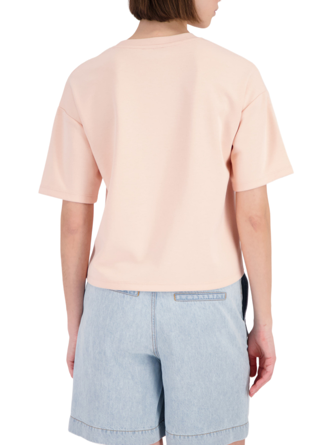 Monari Kurzarm Sweatshirt mit Schriftzug bei Robert Ley