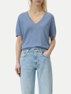 Closed Stricktop 531-Stone blue bei Robert Ley