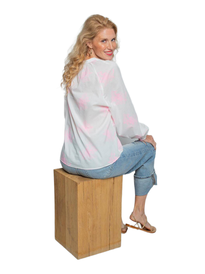 Emily Van Den Bergh Bluse im Floralmuster bei Robert Ley