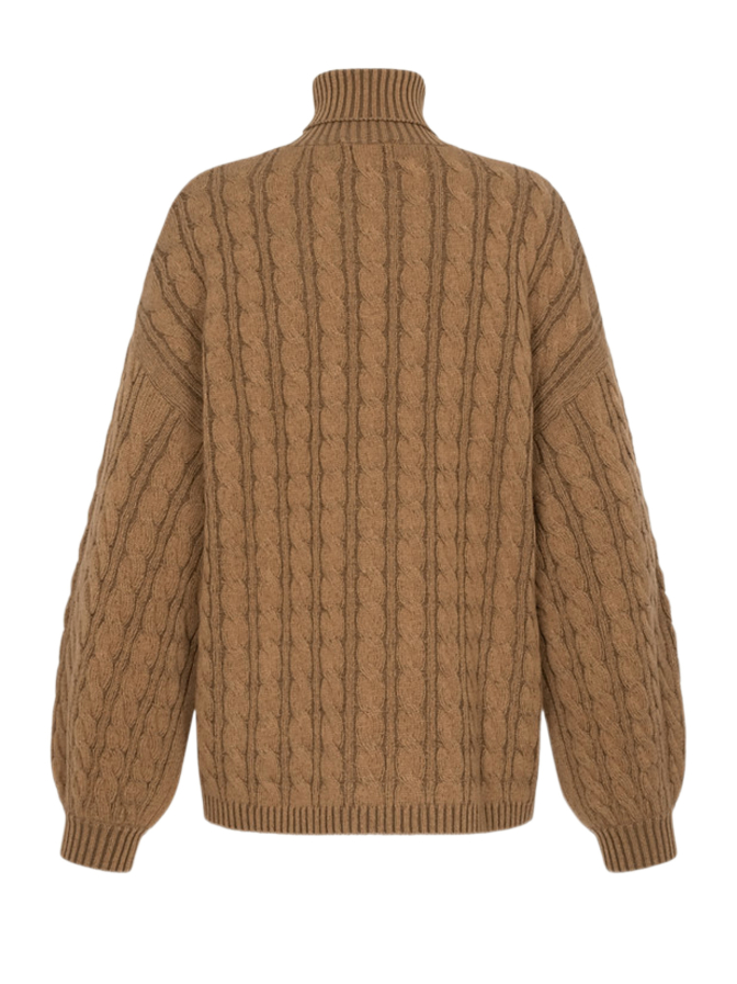 Gitta Banko Zopfmusterpullover Camelia bei Robert Ley