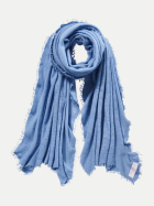 Purschoen Kaschmirschal 4064eisblaudark bei Robert Ley