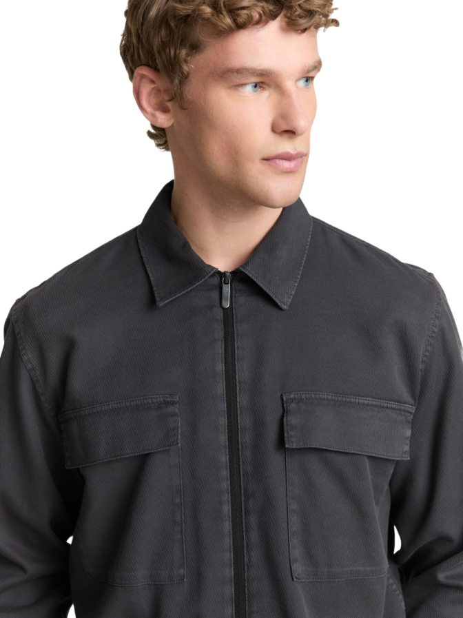 Tom Tailor Denim Overshirt mit Reißverschluss bei Robert Ley