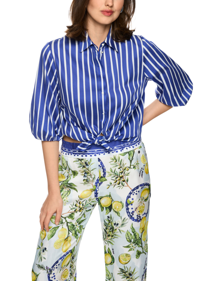 Marc Cain Gestreifte Hemdbluse bei Robert Ley