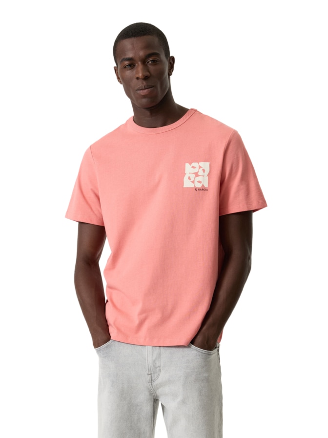 Garcia T-Shirt mit Rückenprint bei Robert Ley