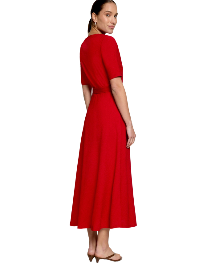Zero Midi-Kleid mit V-Ausschnitt bei Robert Ley