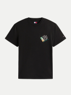 Tommy Jeans Oversized T-Shirt BDS-BLACK bei Robert Ley