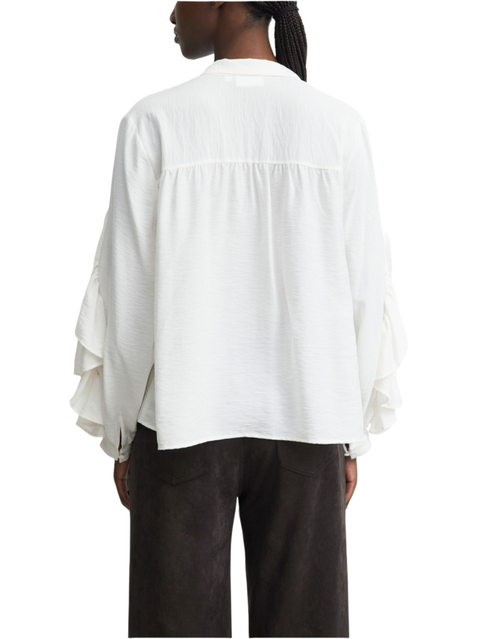 Comma Bluse mit Rüschendetails bei Robert Ley