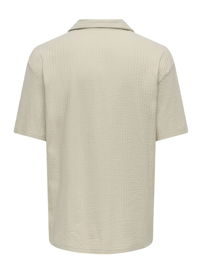 Only & Sons Seersucker Polohemd bei Robert Ley