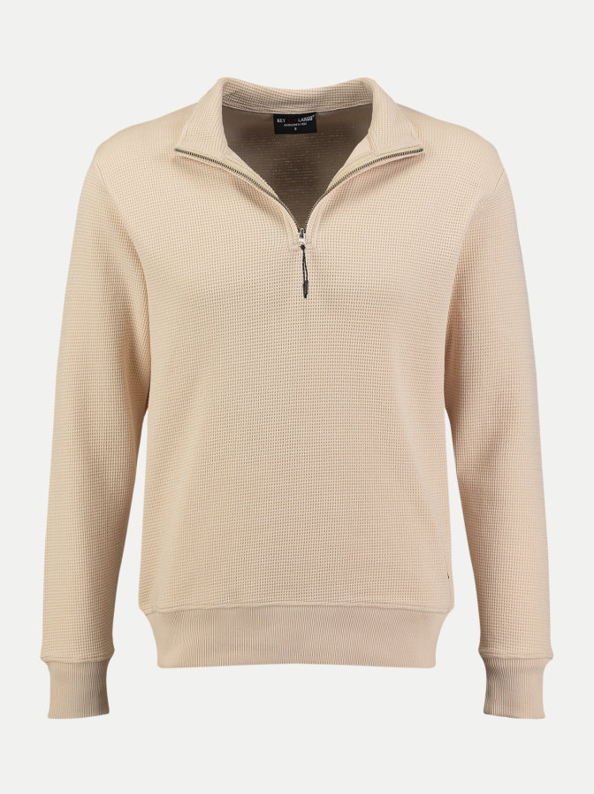 Key Largo Herrenpullover mit Troyer bei Robert Ley
