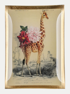Giftcompany Glasteller Love Plates M 10x1x14cm weiss/rosa Giraffe bei Robert Ley