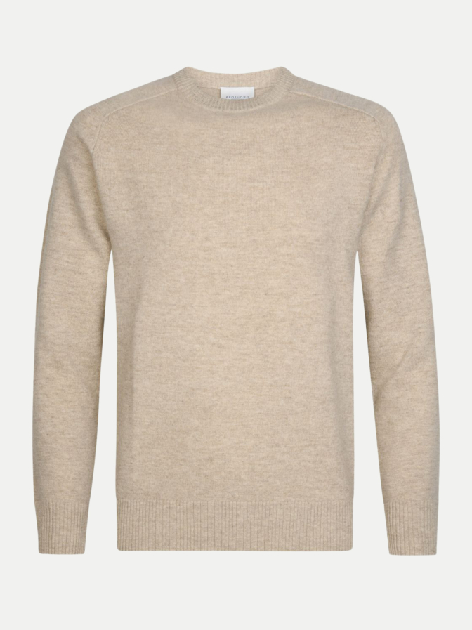 PROFUOMO Pullover Soft Wolle Crewneck bei Robert Ley