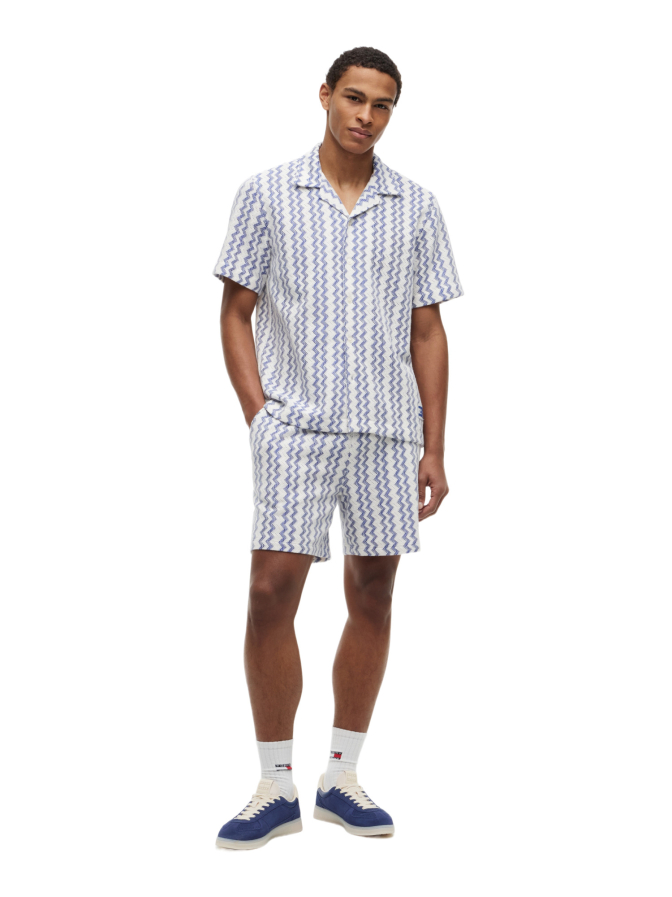 Tommy Jeans Shorts mit Logo-Label bei Robert Ley