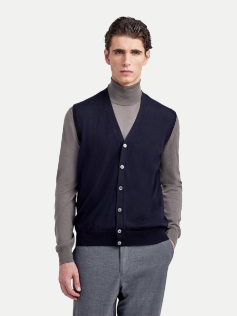 Filippo De Laurentiis Weste aus Merino-Wolle bei Robert Ley