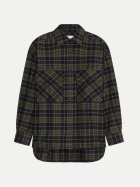 Closed Overshirt mit Karomuster 667-Cypress green bei Robert Ley