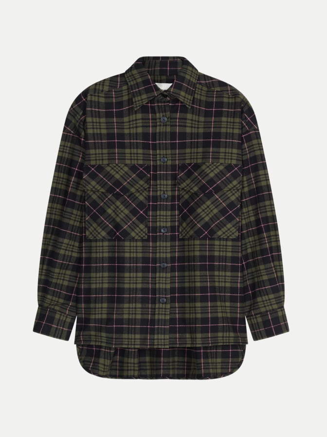 Closed Overshirt mit Karomuster bei Robert Ley