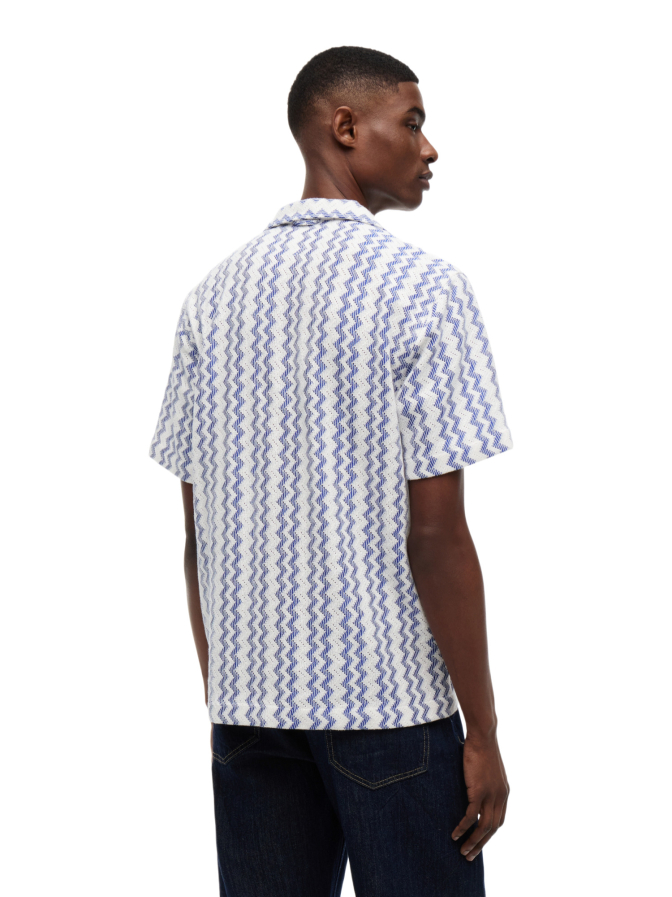 Tommy Jeans Hemd mit Zickzackmuster bei Robert Ley