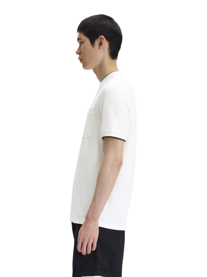 FRED PERRY T-Shirt Piqué mit Brusttasche bei Robert Ley