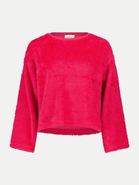Cartoon Kunstfell-Pullover bei Robert Ley
